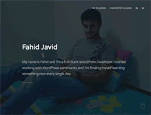 Tablet Screenshot of fahidjavid.com